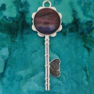 Handmade Key Necklace Pendant